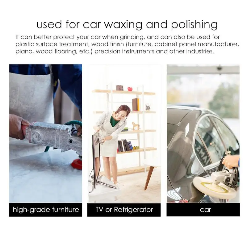 Шерстяная бархатная имитация овечьей шерсти полировка и восковая Крышка для