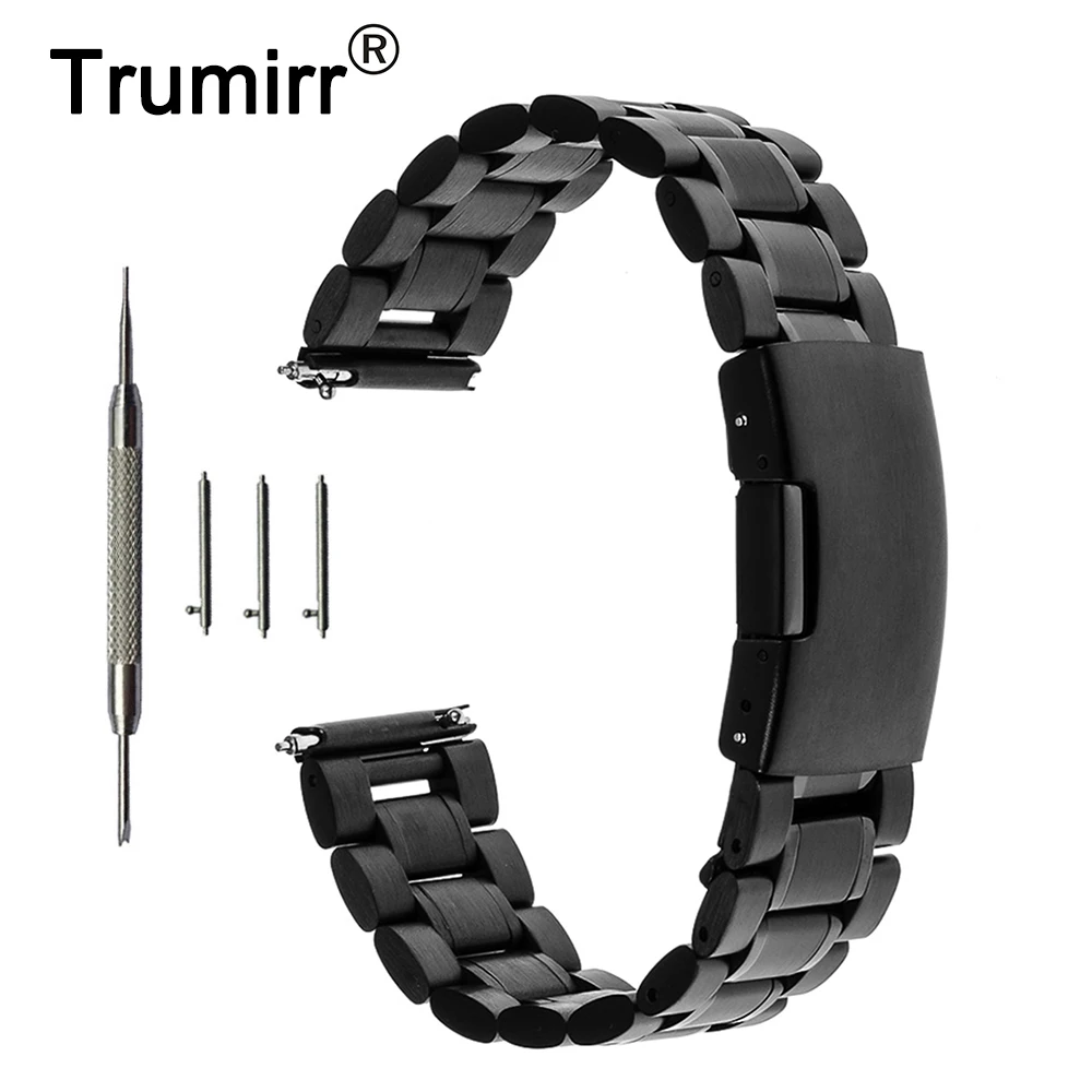 

18mm Stainless Steel Watchband Quick Release for Huawei Watch 1st / Huawei Fit Asus ZenWatch 2 45mm Women Metal Band Wrist Strap