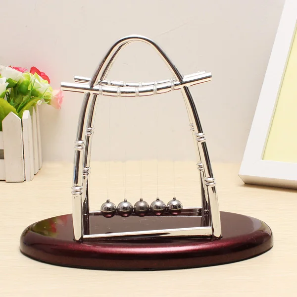 Настольная игрушка в форме дуги Newton's Cradle Balance Balls Science Puzzle | Игрушки и хобби