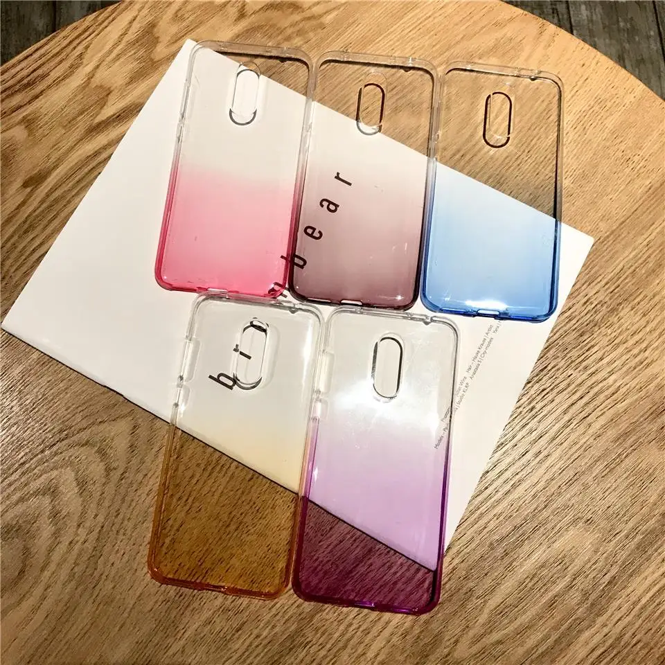Радуга Цвет ТПУ чехол для XiaoMi RedMi 5 Plus силиконовый s Y2 6A 6 Pro 5A 4A 3S Note 3 4 4X
