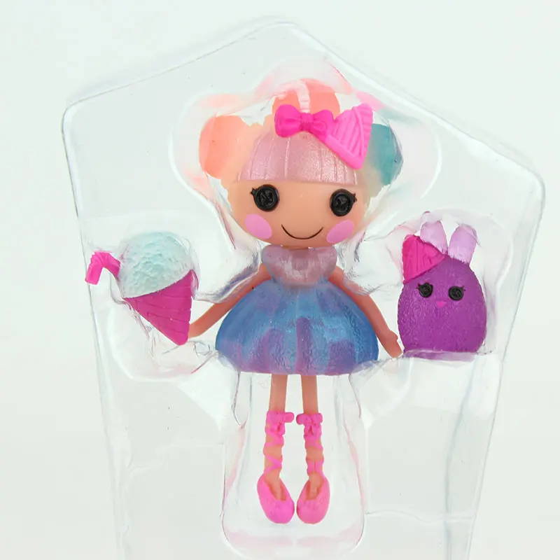 Модные 3 дюймов MGA куклы Lalaloopsy с аксессуарами игрушки играть
