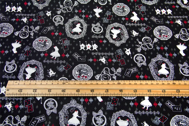 Полуметровая японская Лоскутная стеганая ткань для шитья винтажная хлопковая с