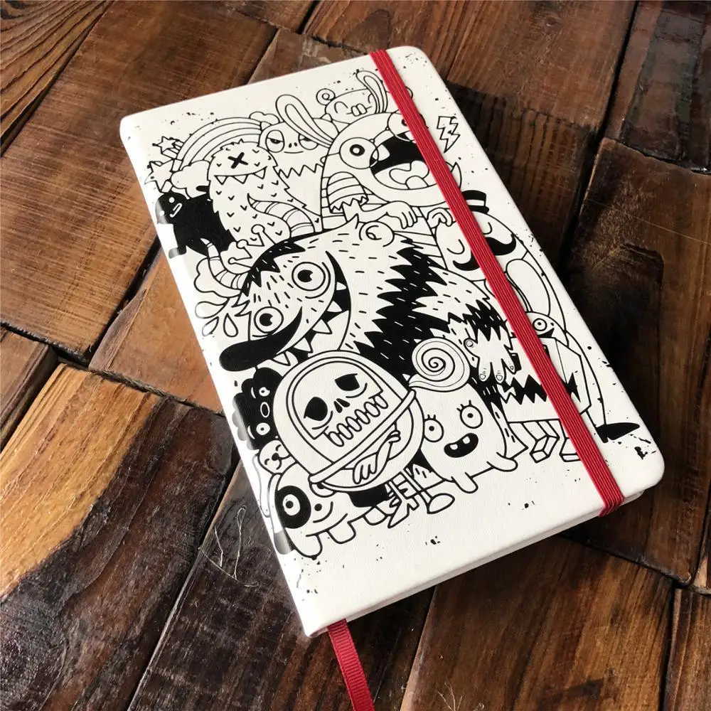 Точечный блокнот Bullet Journal Planner Agenda Binder пустая сетка ежедневный Организатор расписание Короткие линии школьные канцелярские принадлежности для студентов