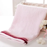 embroidery bath towel 34cm72cm soft cotton flower face towel bamboo fiber quick dry hair hand towels quality first j 05