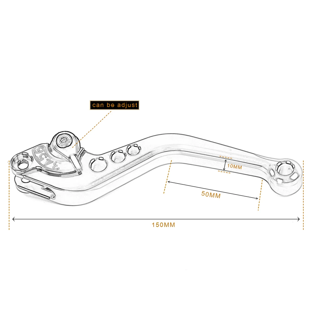 Моту-DB-12 D-22 Рычаги Тормозная система сцепления для DUCATI 796MONSTER 696 MONSTER HYPERMOTARD 796 400 MONSTER ST4S 695 MONSTER
