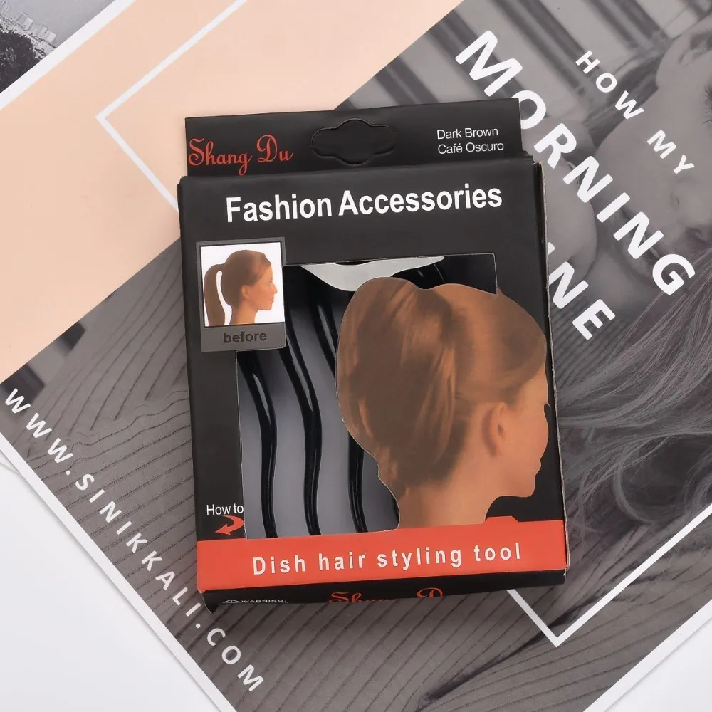 1 шт. накладки для конского хвоста заколки волос объемная Свадебная расческа