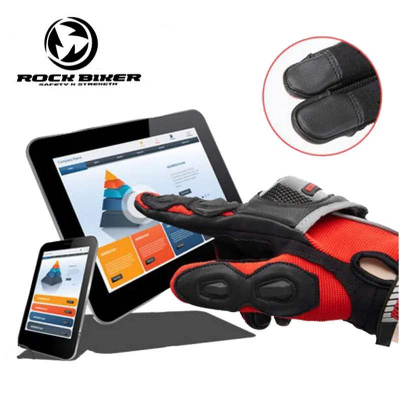 2018 New Summer Breathable Motorycle gloves motorbike glove of Sheepskin Carbon fiber Non-slip Wear-resistant can Touch screen | Автомобили