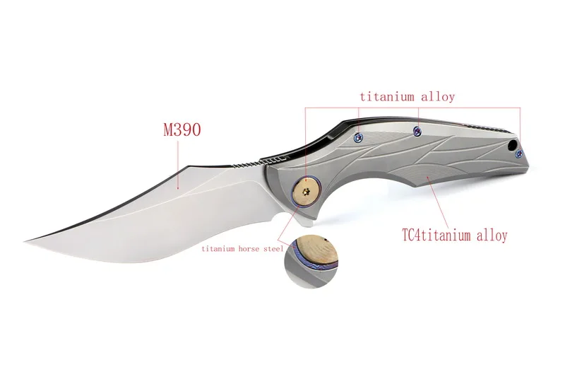 Green Thorn Династия воин M390 лезвие БЫСТРО ОТКРЫТЬ складной нож TC4 titanium сплав ручка Отдых Открытый мешок резак EDC инструмент