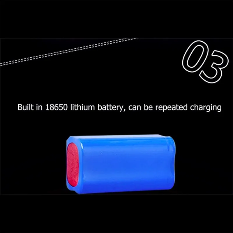 

E-Smarter Hard light flashlight 18650 Rechargeable Lantern Long Range Outdoor Waterproof Hunter Lamp Portable Spotlight