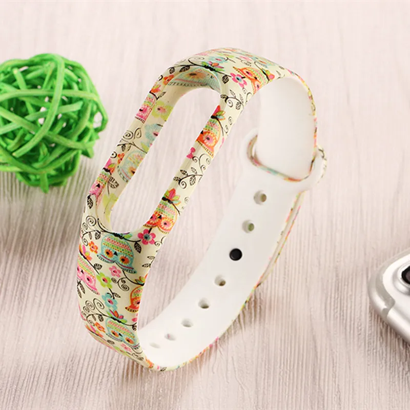 Браслет для Xiaomi Mi Band 2 спортивный ремешок часы силиконовый Miand браслет Miband
