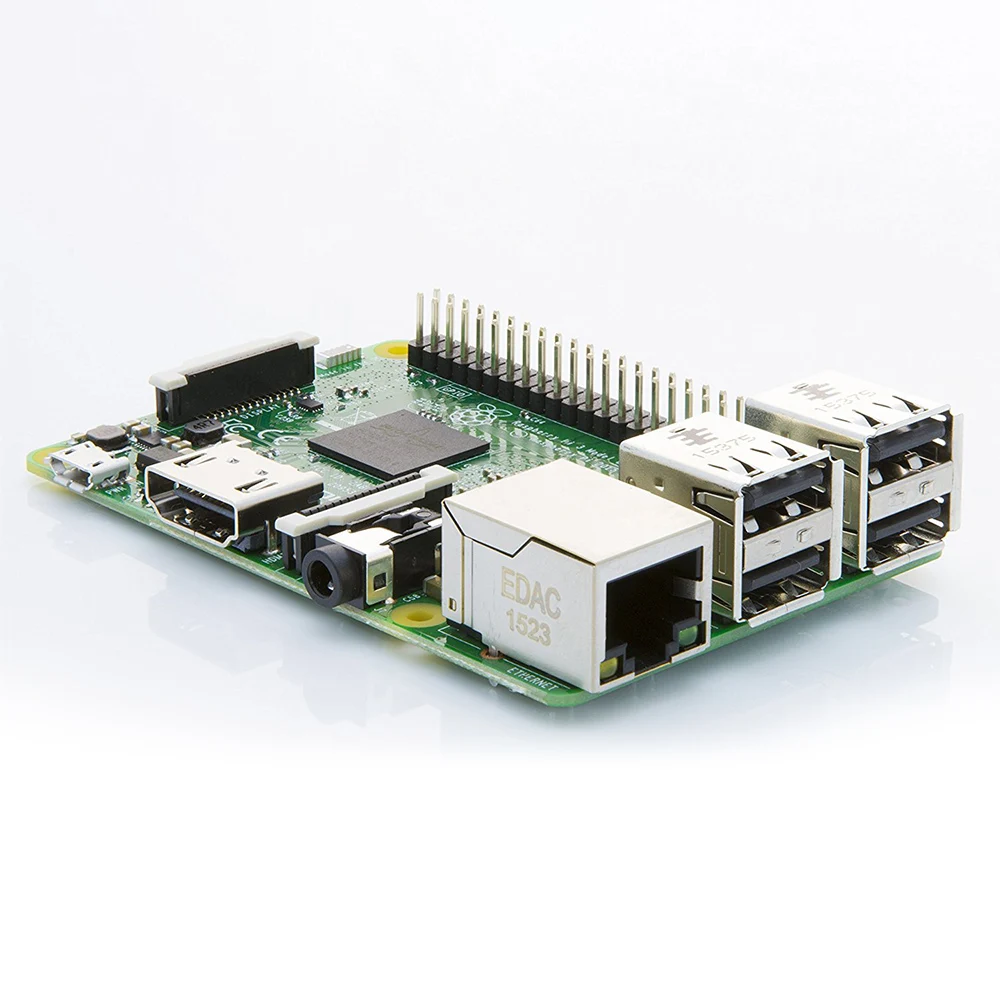 Материнская плата LPDDR2 BCM2837 1 ГБ четырехъядерный процессор Ras PI3 B Pi 3B PI 3 с Wi Fi и