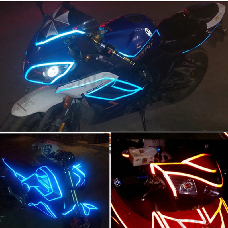 Car Safety Mark Reflective Sticker Stying Self Adhesive Warming Auto Motorcycle Strips Exterior Accessories |
