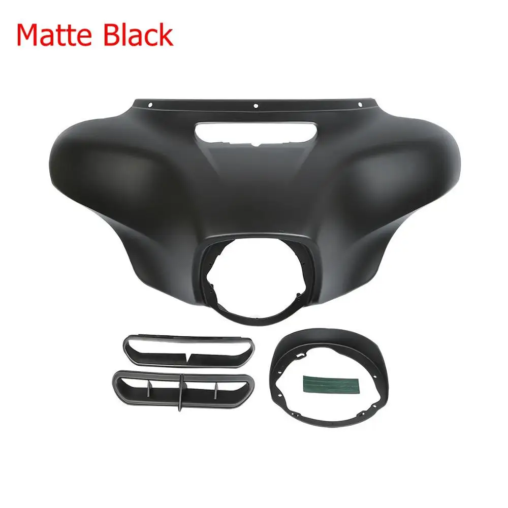 Matte Black МОТОЦИКЛ ABS передний Внешний обтекатель подходит для Harley Electra Glide Street Glide Special CVO Ultra Limited Tri Glide - Цвет: Matte Black