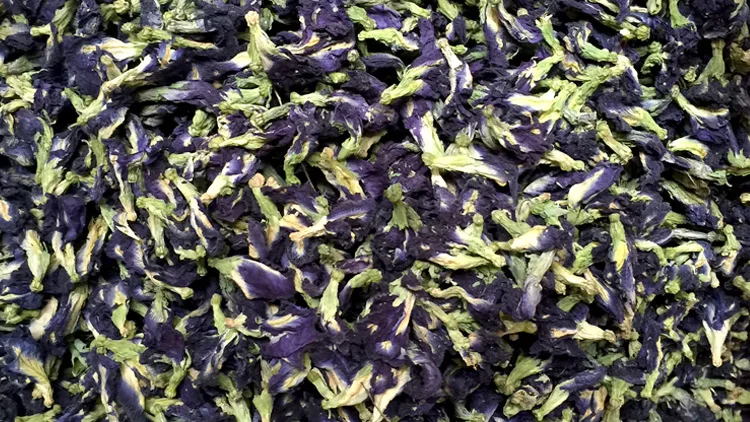 1 пакет 250 г 500 Clitoria Ternatea сухой цветок кухонная игрушка. Таиландский чай гороха с