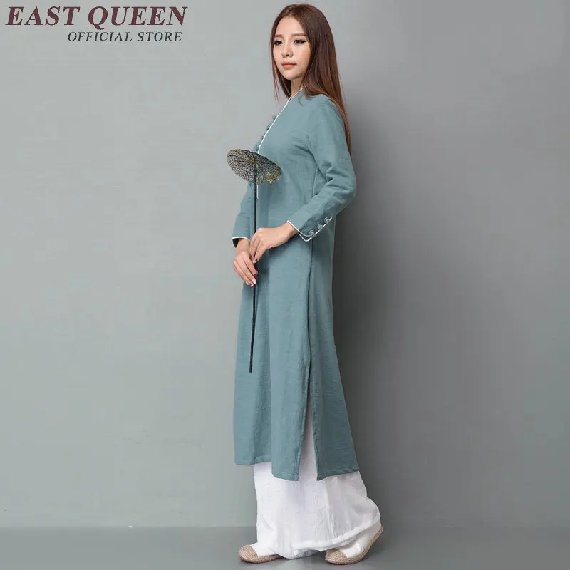 Китайское традиционное платье современное Чонсам в китайском восточном стиле