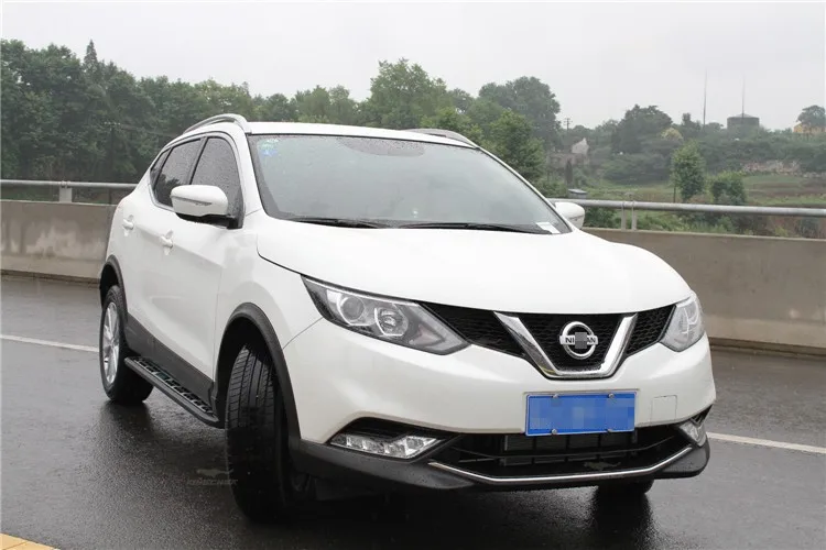 Алюминиевые Подножки, Пригодный для Nissan Qashqai Автомобилей Для Укладки Автомобильные Аксессуары Подножка Nerf Bar