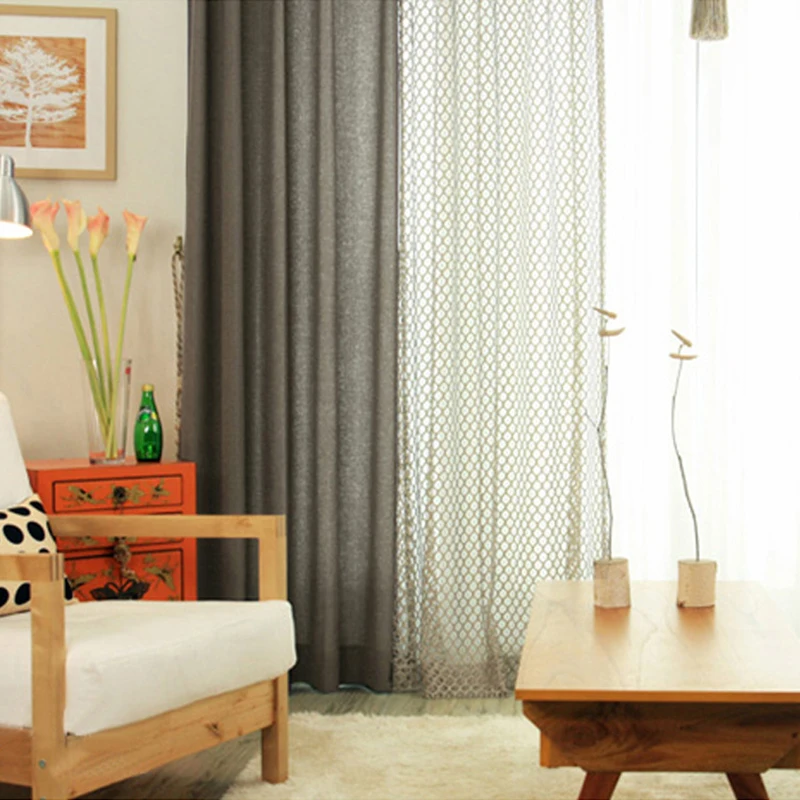 Ретро занавески из вуали для сотового гнезда гостиной спальни гостиницы Декор