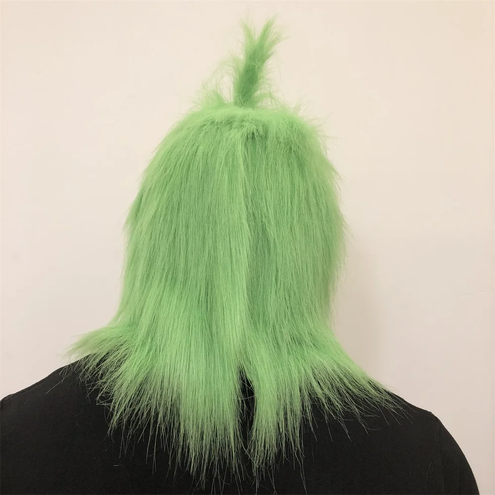 Фильм как Grinch украла Рождество Grinch костюмная Маска Косплей Рождество латексная маска для взрослых Необычные Вечерние реквизит