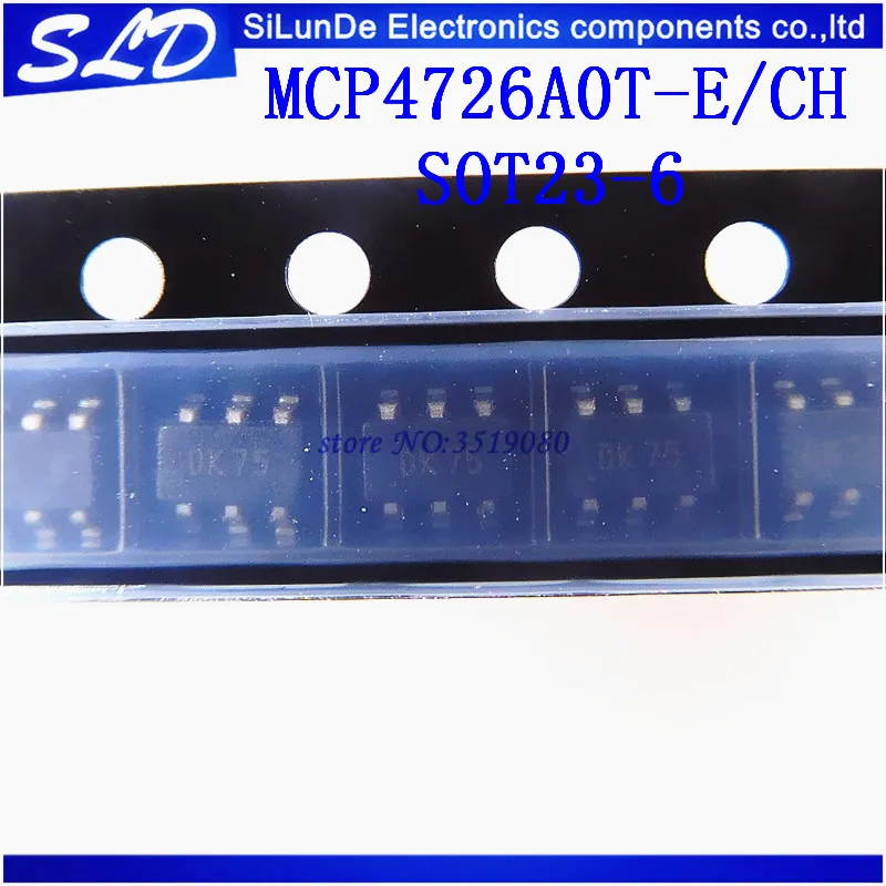 

Free Shipping 20pcs/lot MCP4726A0T-E/CH MCP4726A0T-E DK SOT23-6 new original IN STOCK