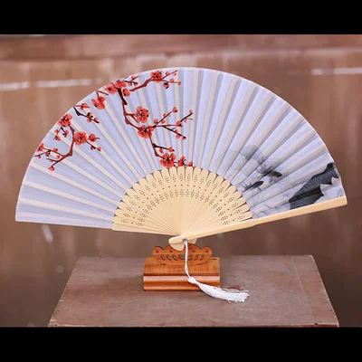 1 шт. в китайском стиле для женщин Складной вентилятор декоративный