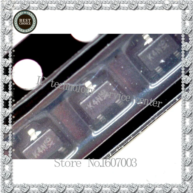 T551-7-F MMST5551 Print K4N транзистор NPN SOT323 500PCS -1lot | Электронные компоненты и