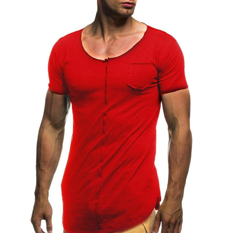 Patchwork Casual Men T-Shirt Hip Hop Color Fashion Men's Oversize O-Neck T shirt Short Sleeve Rough Selvedge shi | Мужская одежда