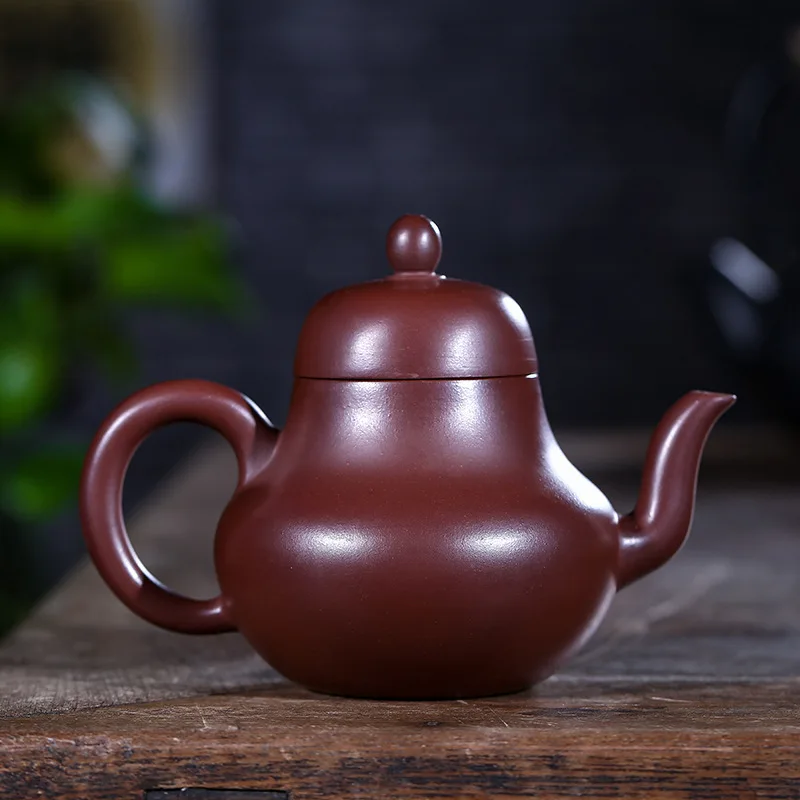 Дорожный чайный набор из руды и керамики фиолетовый глиняный Yan Li чистый ручной