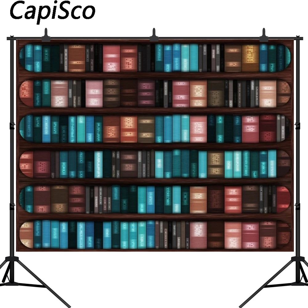 Capisco фон для фотографии книги деревянные книжные полки фон для фотостудии новый дизайн камеры fotografica