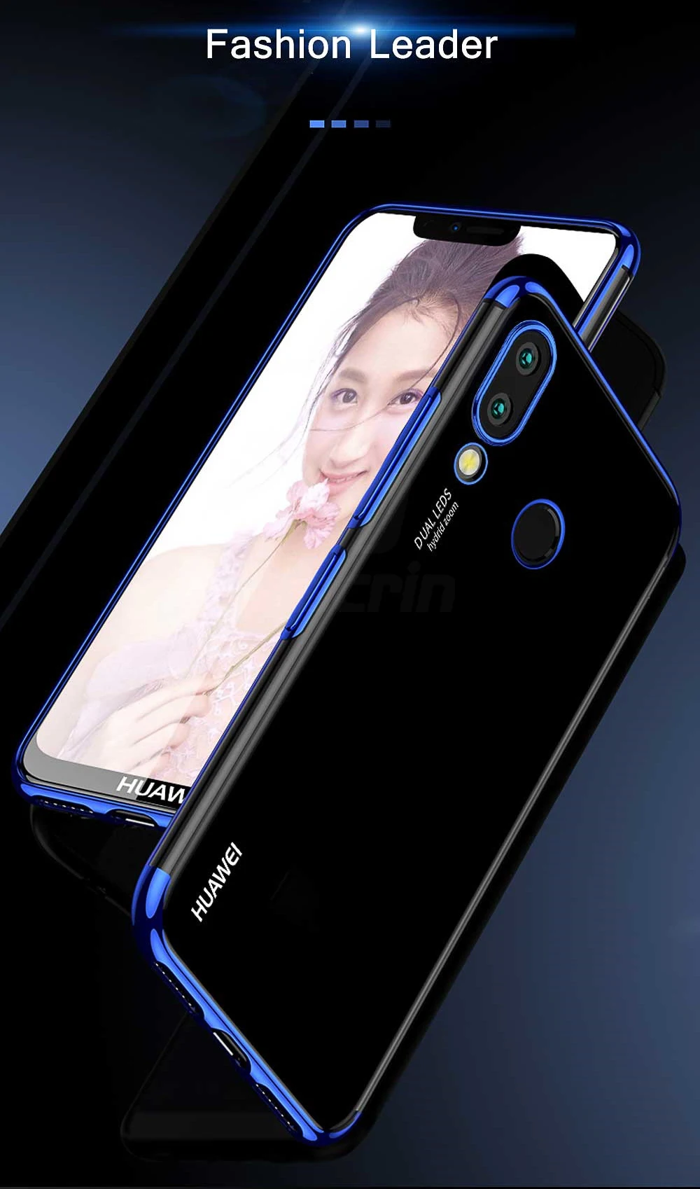 Чехол nova 3i для huawei nova 3 i, защитный чехол-бампер, силиконовое прозрачное покрытие, мягкий чехол из ТПУ для huawei nova 3, чехол