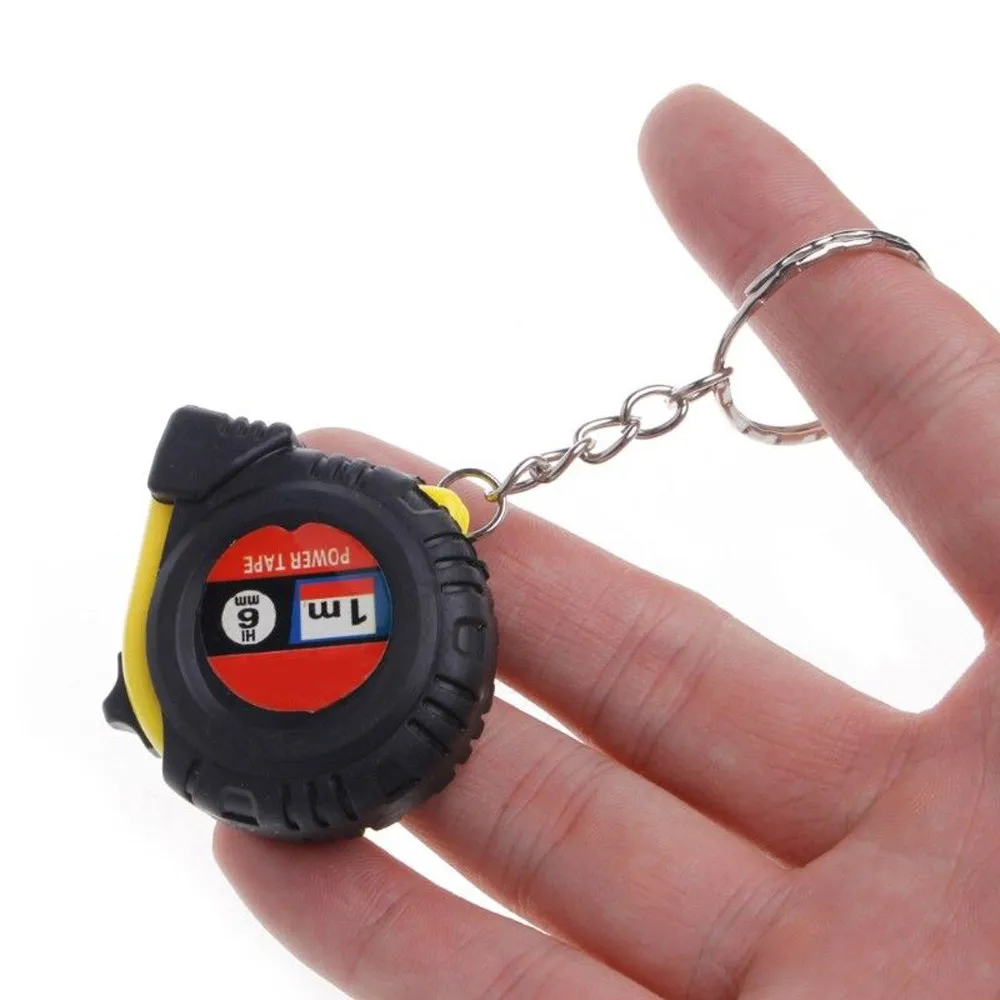 Retractable Ruler Measuring Tape Portable Pull 1m Mini Sewing Cloth Metric Tailor Tool Gauging Tools Key Chain #30 | Автомобили и