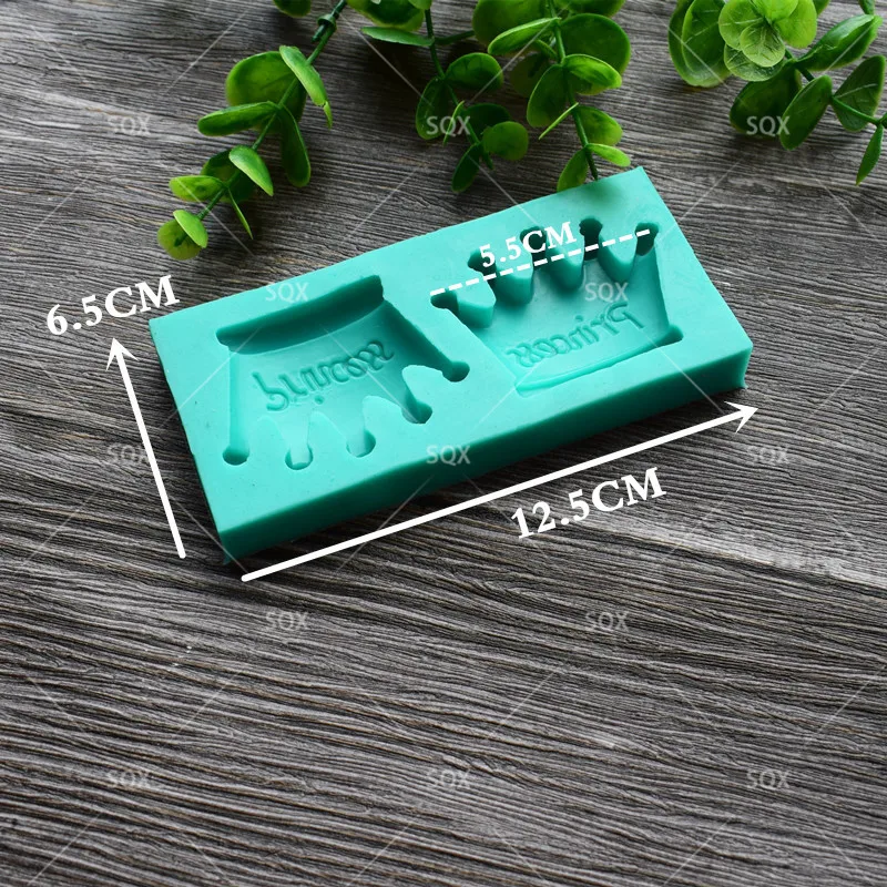 3D Корона принцесса помадка торт выпечки формы форма силикон украшения