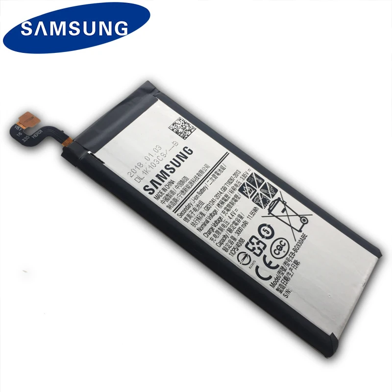 Оригинальный аккумулятор для телефона Samsung EB BG930ABE GALAXY S7 G9300 G930F G930A G9308 SM запасная