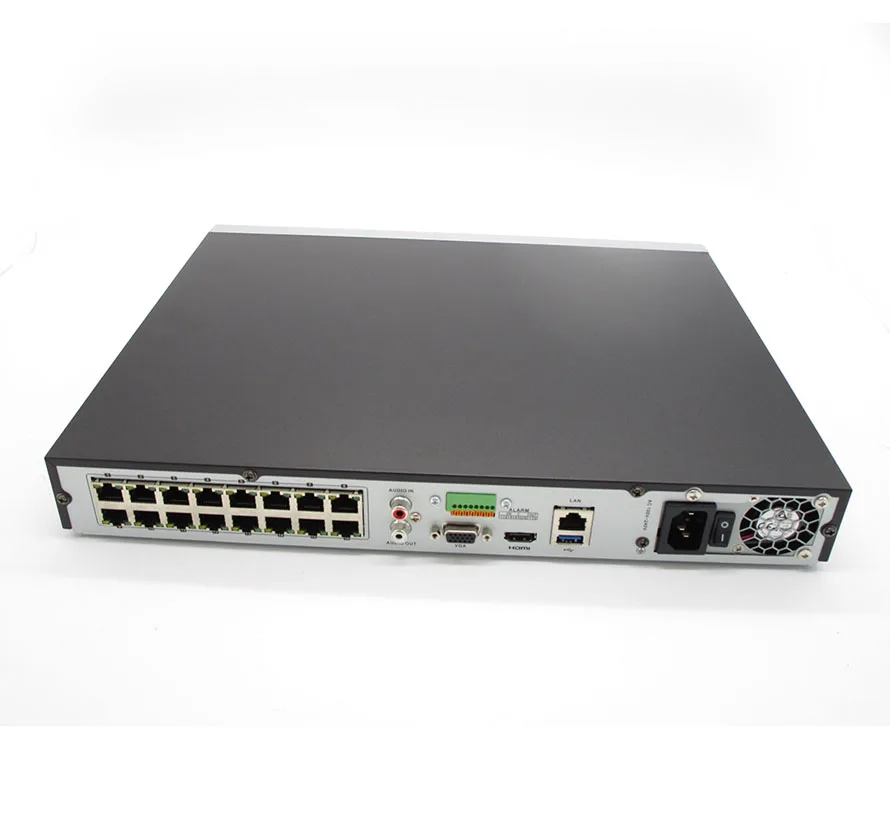Видеорегистратор Hikvision сетевой видеорегистратор с 2 интерфейсами SATA 8 Мп 16 POE