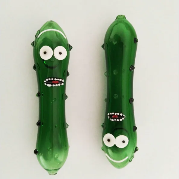 Cucumber Glass Blunt Pipe Weed Smoking Novelty Personality Tobacco Accessories Gift Preferred Cigarette Herb Grinder Filters | Дом и сад