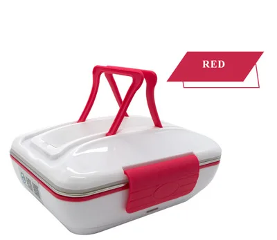 

Portable Electric Heating Lunch Box Stainless Steel Food Warmer Double-Layer lunch box For Office Home Car 220V 45W Rice Cooker
