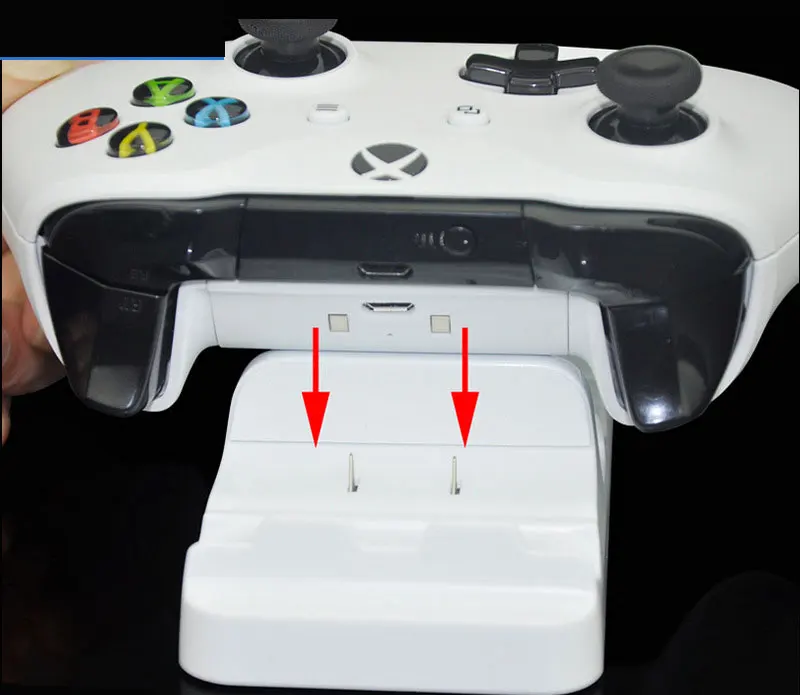 Sanchow двойной контроллер зарядная док станция Xbox One (S) Беспроводная подставка Док +