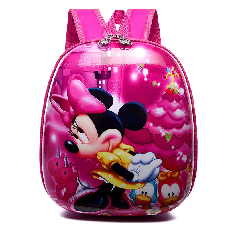 Disney с мультипликационным принтом «Микки-Маус», Мышь сумка Школьный рюкзак для детей детский сад мультфильм От 2 до 5 лет для мальчиков и девочек, рюкзак с изображением Эльзы из мультфильма «Холодное сердце» - Цвет: 1