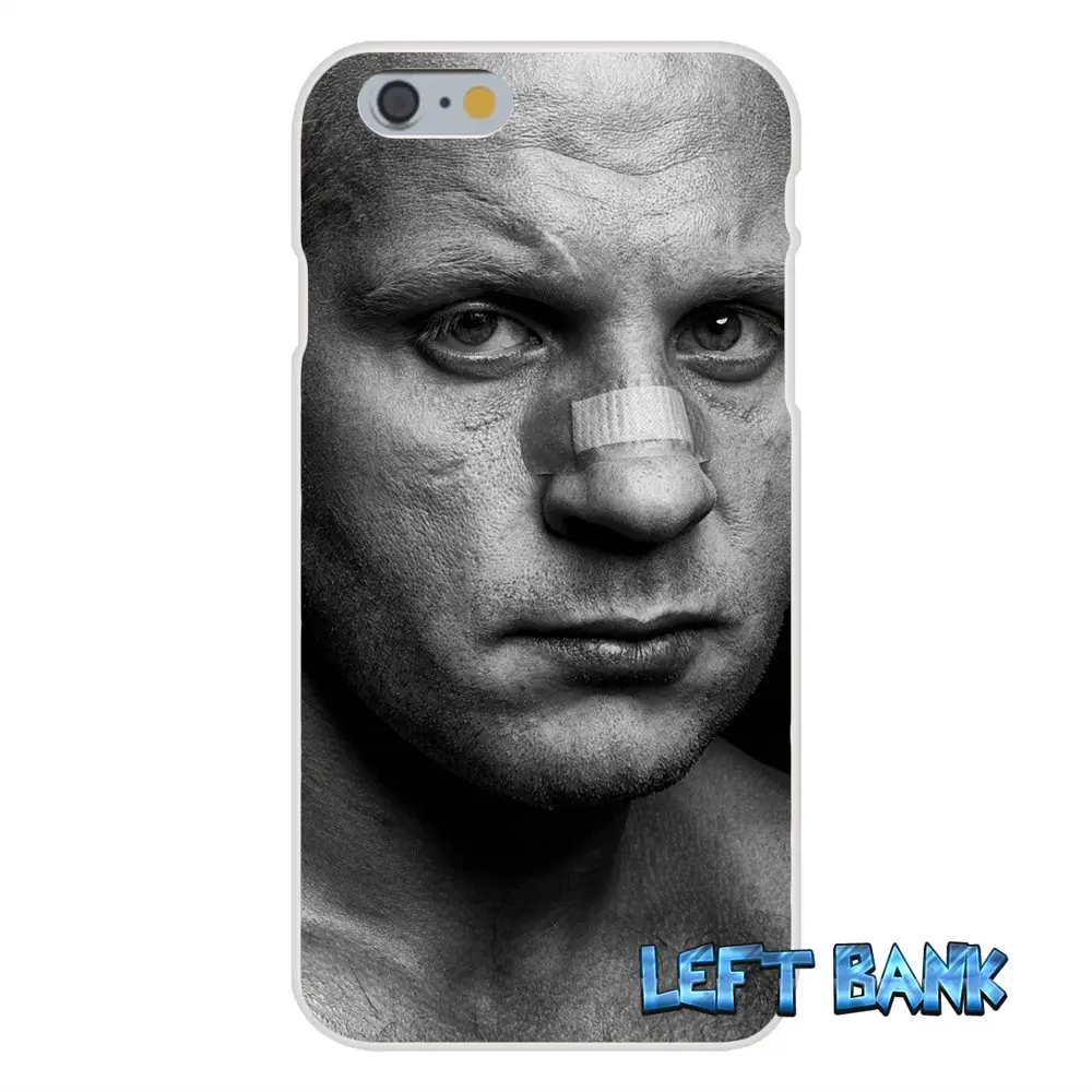 Мягкий силиконовый прозрачный чехол из ТПУ для iPhone 4 4S 5 5S 5C SE 6 6S 7 Plus Fedor Emelianenko|for