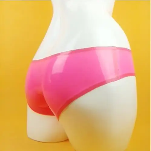 100% натуральный латекс женские трусики ручной работы сексуальное латексное
