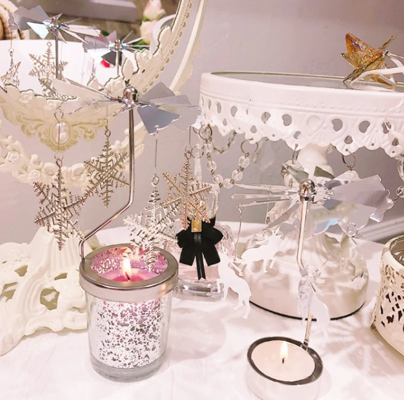 Подсвечники Tealight подсвечник вращающийся Свадебный центральный стеклянный подсвечник золотой чайный светильник Portacandele Votive 50KO212