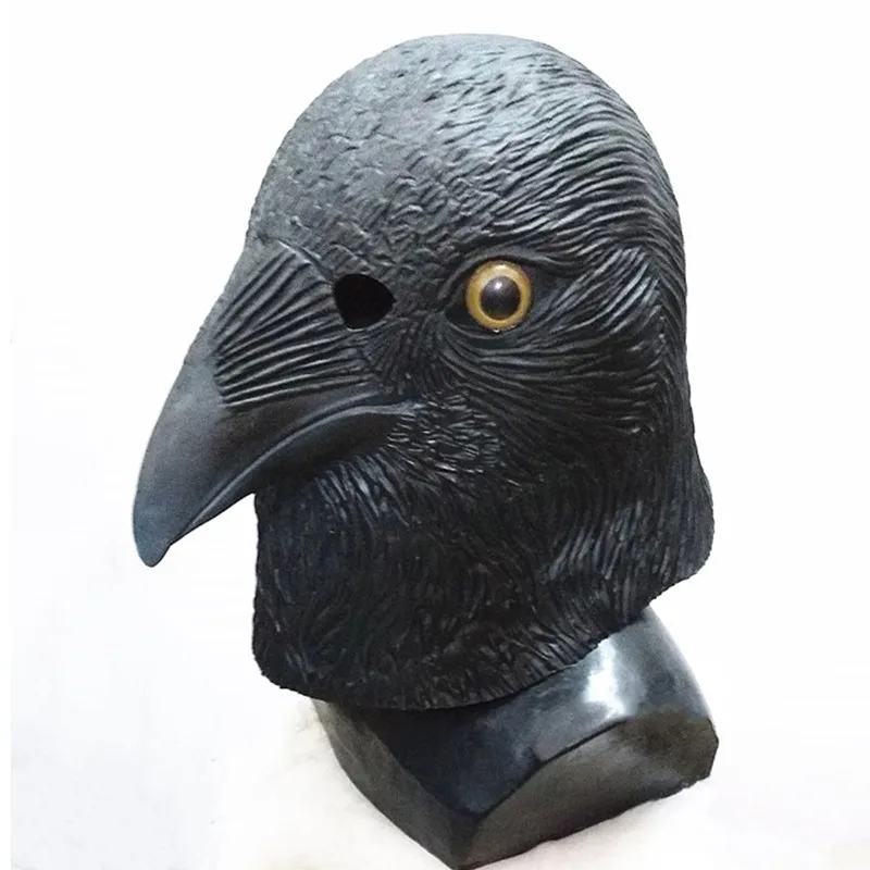 Маскарадный костюм для взрослых маскарадный животного Маска Птицы латексная