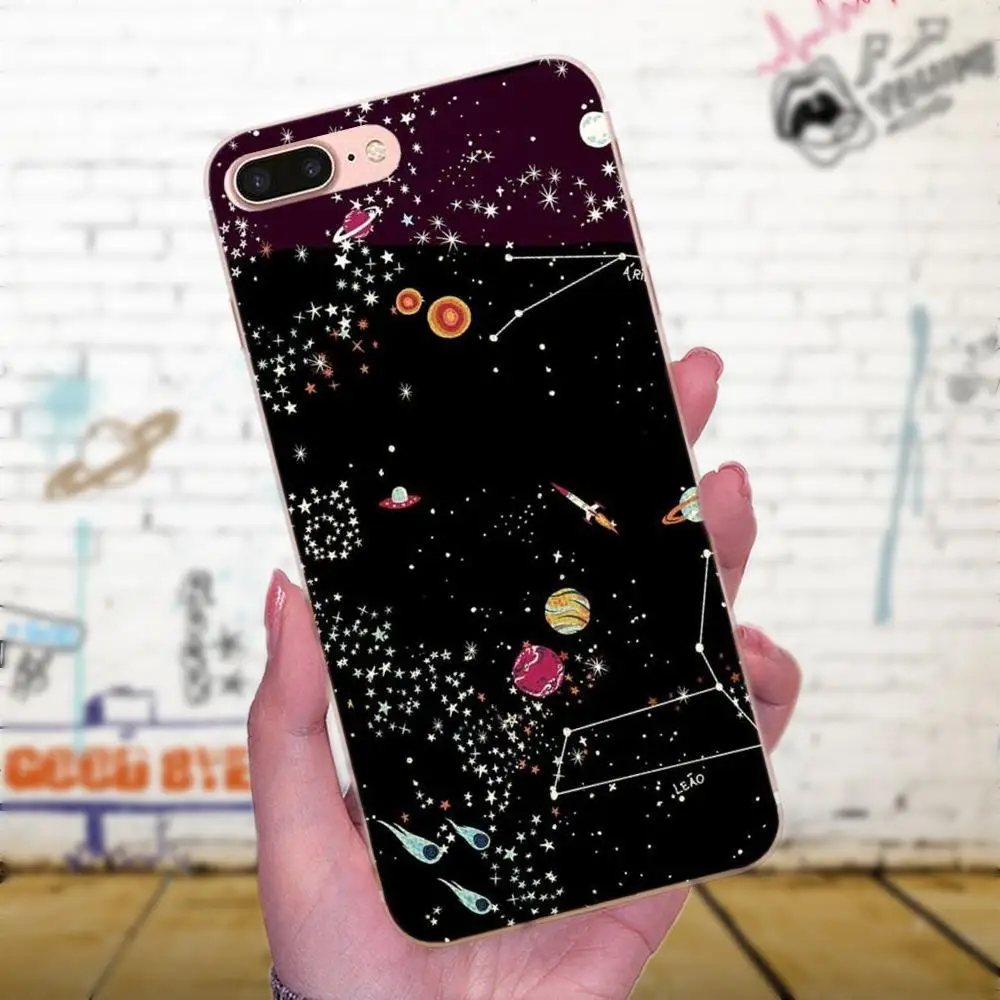 Элегантный мягкий чехол Spaceman Space Love Moon Plane для Xiaomi Mi3 Mi4 Mi4C Mi4i Mi5 Mi 5S 5X 6 6X 8 SE A1 Max Mix 2 Note