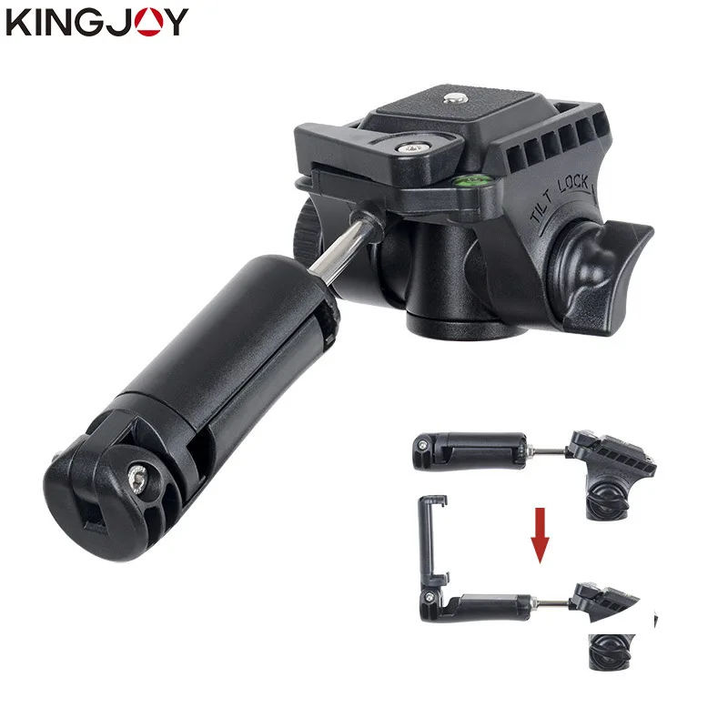 Kingjoy VT 930 штатив для камеры Профессиональный алюминиевый сплав с коромыслом всех