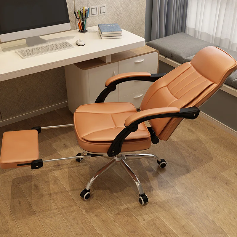 Офисный стул бытовой PU компьютерный поворотный подъемный игровой Silla Oficina