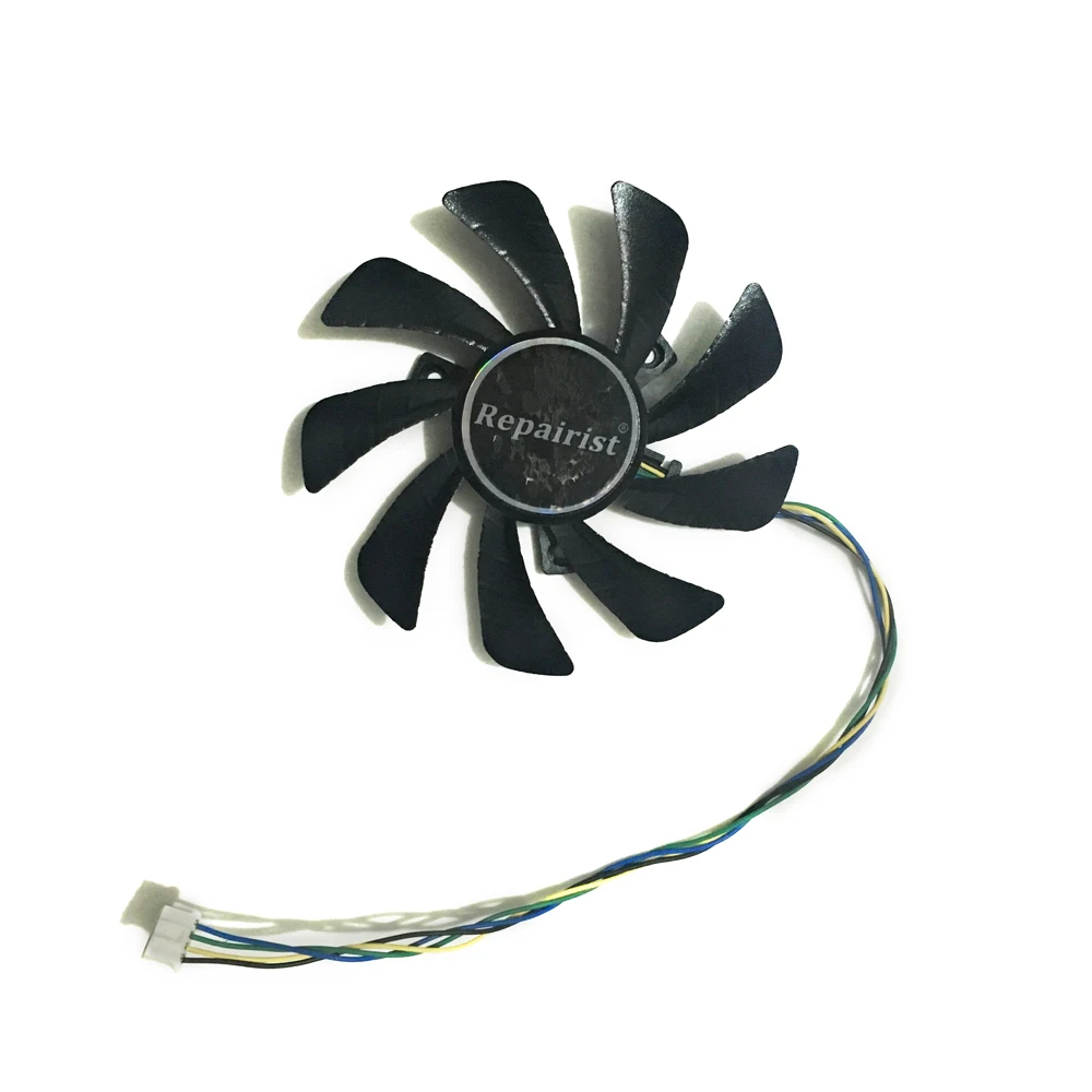 85 мм вентилятор RX560 GPU VGA для Radeon HIS RX 560 зеленый iCooler видеокарта системы охлаждения