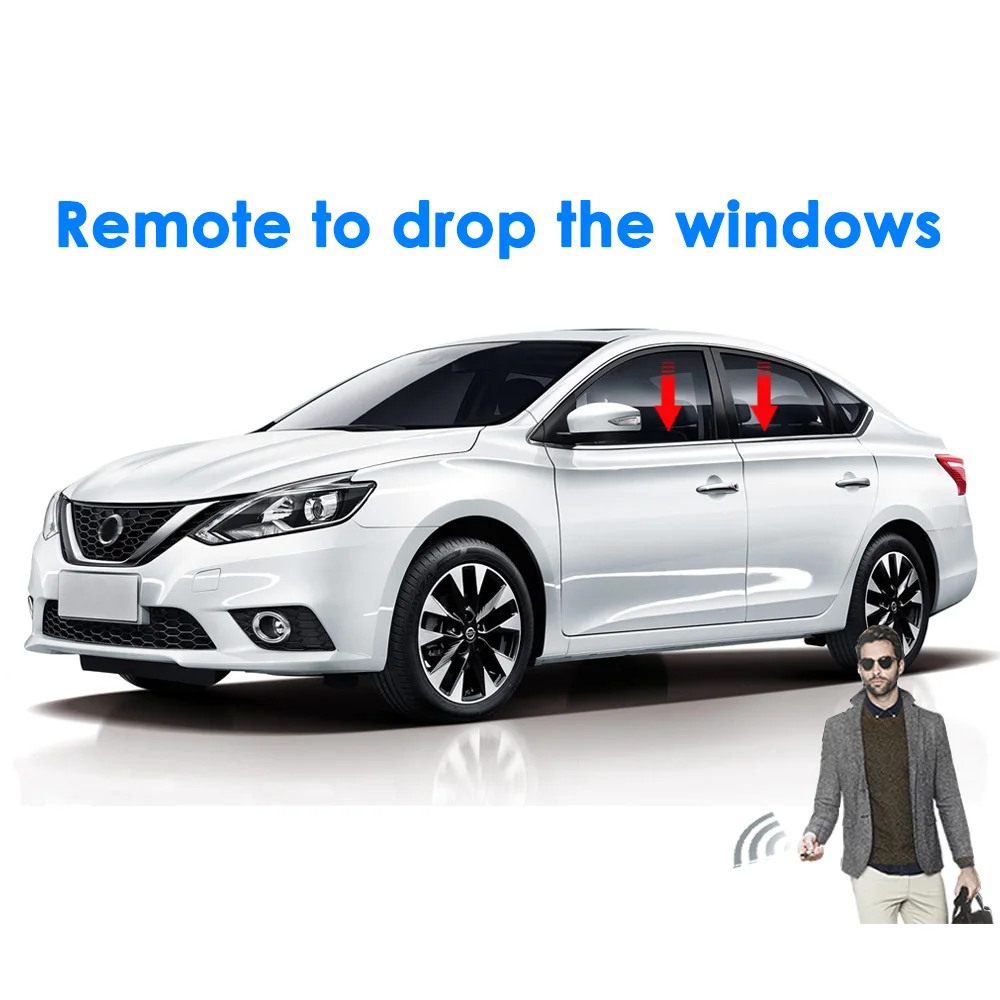 CHSKY автомобиля Мощность окна Roll up ближе для Nissan Sylphy G11 B17 левым стекло удаленно