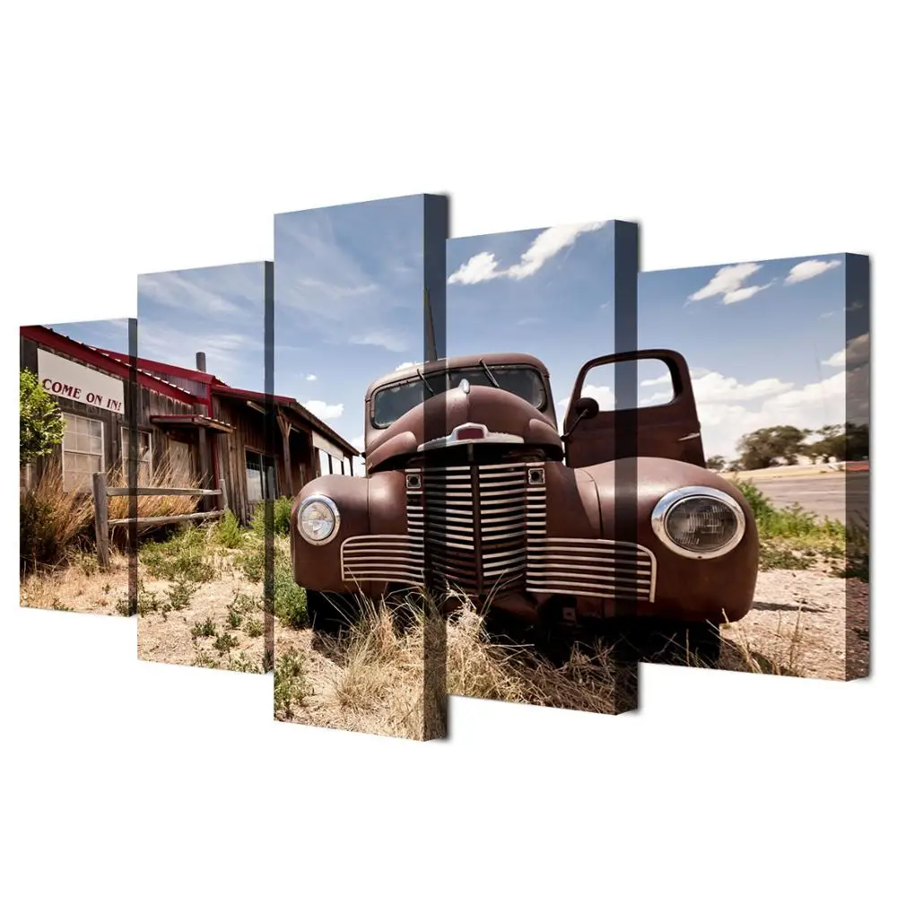 Прямая поставка 5 панелей настенные художественные картины холст картина