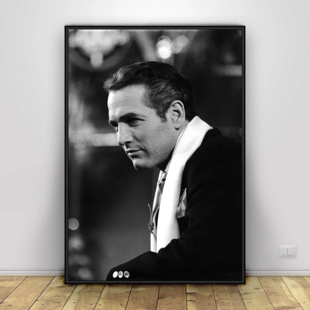 Пол Ньюман Искусство Шелковый плакат домашний декор 12x18 20x30inch|Рисование и