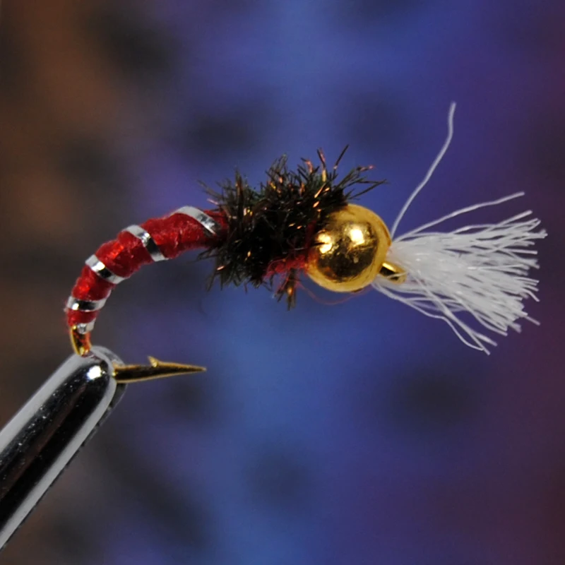 4 шт. Beadhead Nymph chironomiids Emergers Midge Fly приманка для рыбалки форель Bluegill карп | Спорт и