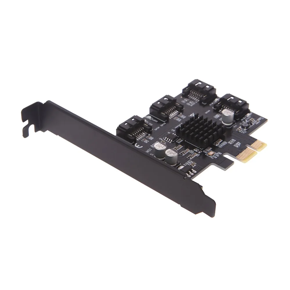 Смарт контроллер PCI Express с 1 по 4 портами Sata 3 0 6G Marvel 88SE9215|Платы расширения| |